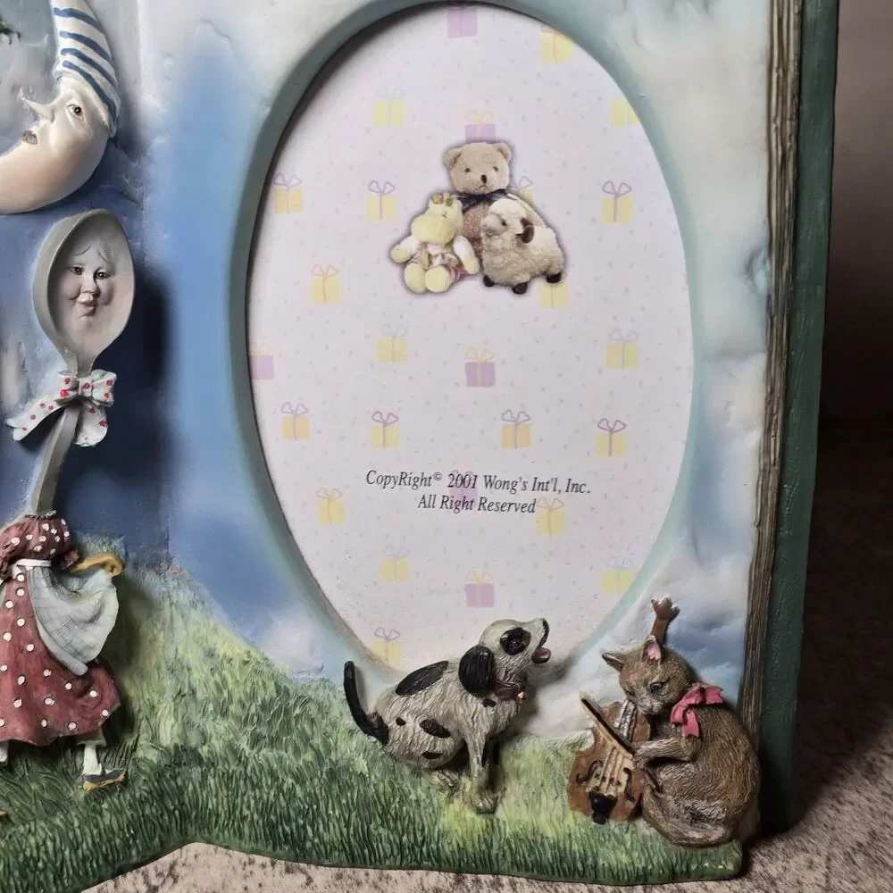 The Story of Hey Diddle Diddle Resin 3D Picture Frame 6